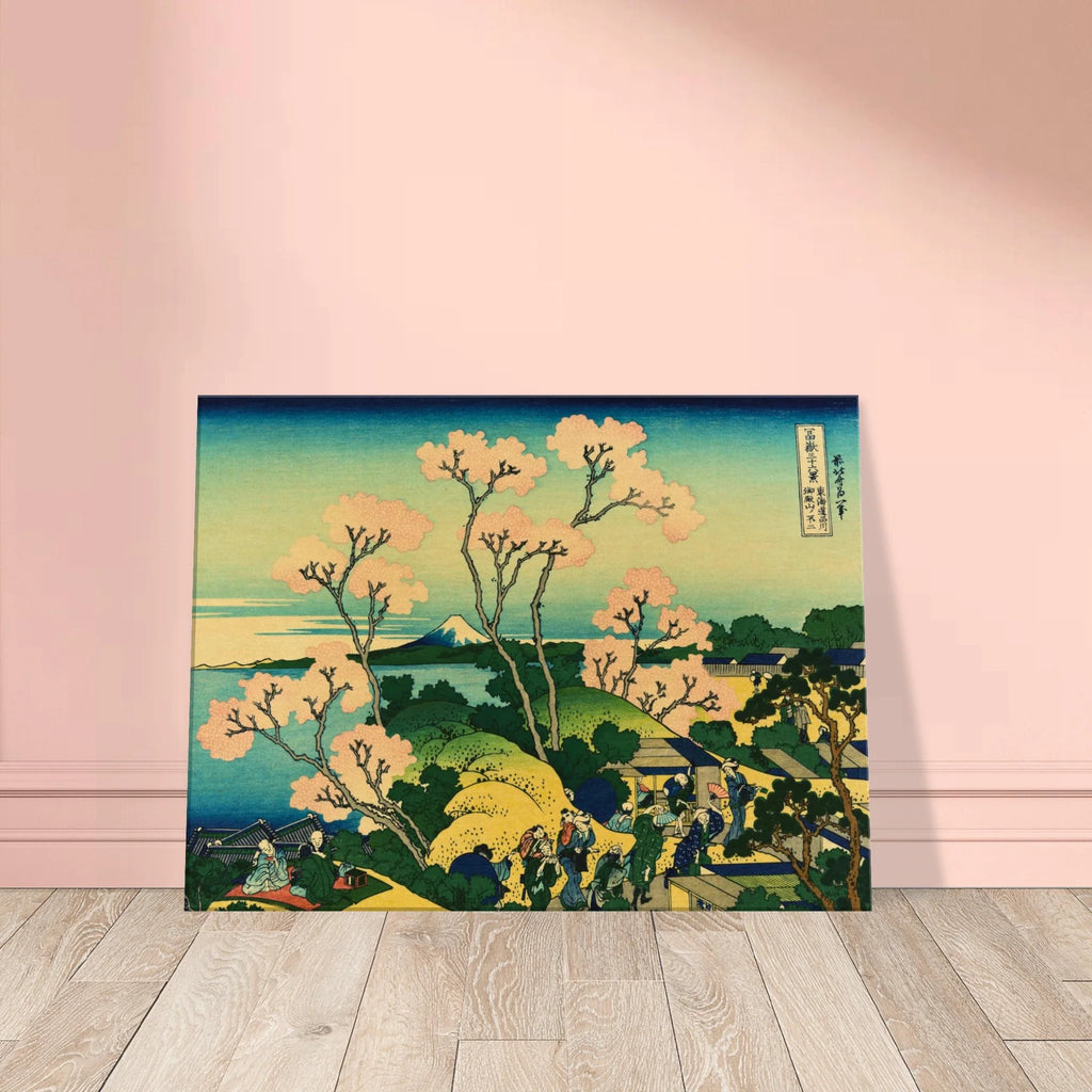 Experience the Timeless Beauty of Hokusai’s "Fuji from Gotenyama at Shinagawa" – Now Available as a Fine Art Print or Canvas