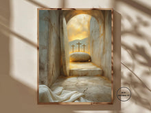 Empty Tomb Art Print | Resurrection Easter Symbol (Digital Download)