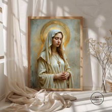 Veils of the Blessed Mother Art Bundle | Christian Art Wall Decor (Digital Download)