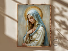 Veils of the Blessed Mother Art Bundle | Christian Art Wall Decor (Digital Download)