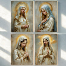 Veils of the Blessed Mother Art Bundle | Christian Art Wall Decor (Digital Download)