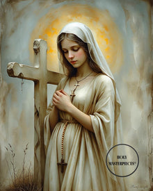 Rosary Devotion Collection Art Bundle | Christian Art Wall Decor (Digital Download)