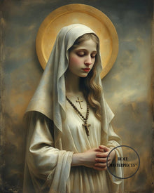 Rosary Devotion Collection Art Bundle | Christian Art Wall Decor (Digital Download)