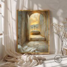 Empty Tomb Art Print | Resurrection Easter Symbol (Digital Download)