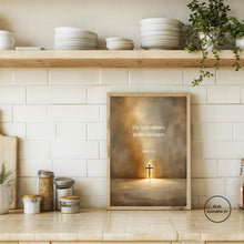 The Light Shines in the Darkness John 1:5 Print Christian Wall Art (Digital Download)